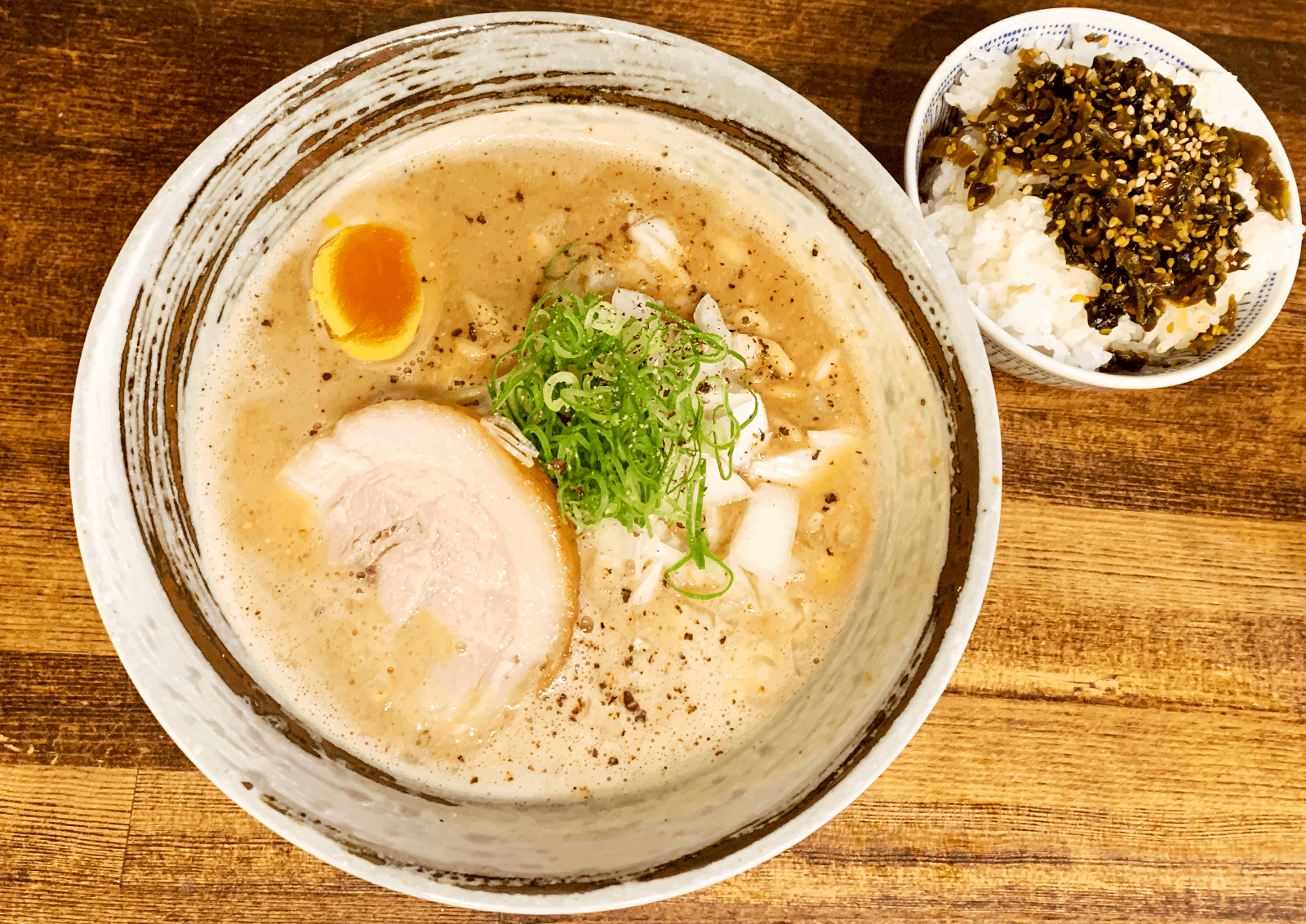 大杉製麺 鶏×鶏 濃厚ラーメン